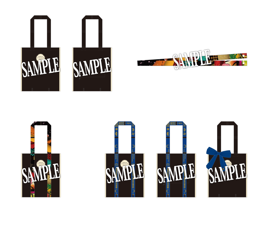 【受注販売】【目出度歌誉花舞 十周年祝賀祭】ビッグトートバッグ