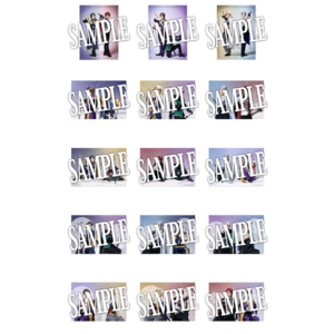 【静かなる夜半の寝ざめ】ランダムペアブロマイド（戦闘ver.）　全15種