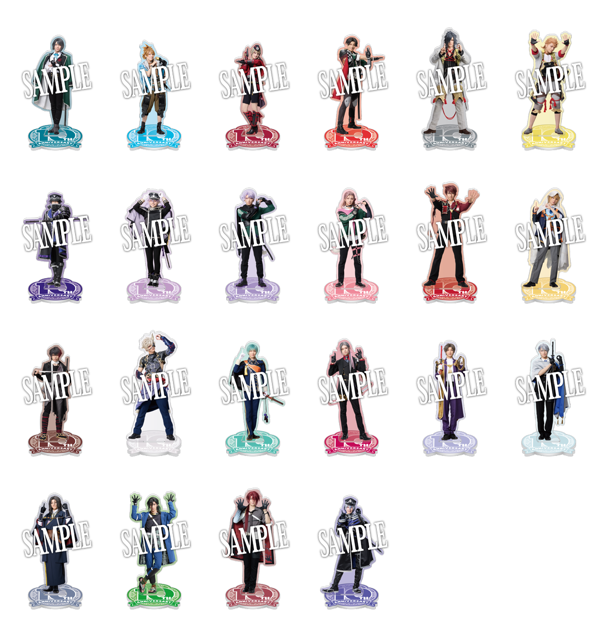 【目出度歌誉花舞 十周年祝賀祭】ランダムアクリルスタンドB