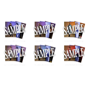 【静かなる夜半の寝ざめ】ブロマイド刀剣男士（ライブver.）6種セット