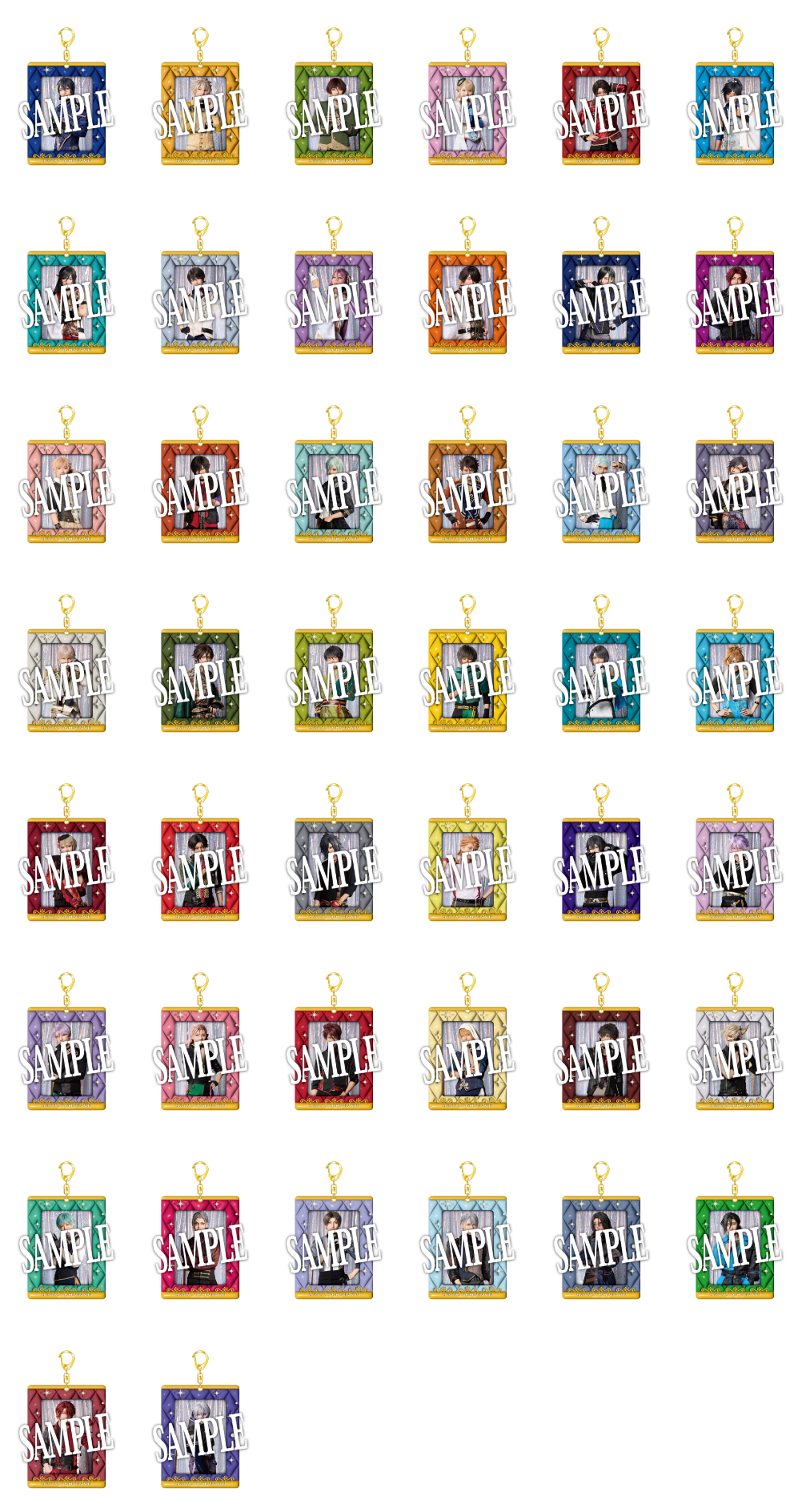 【目出度歌誉花舞 十周年祝賀祭】ブロマイドホルダー