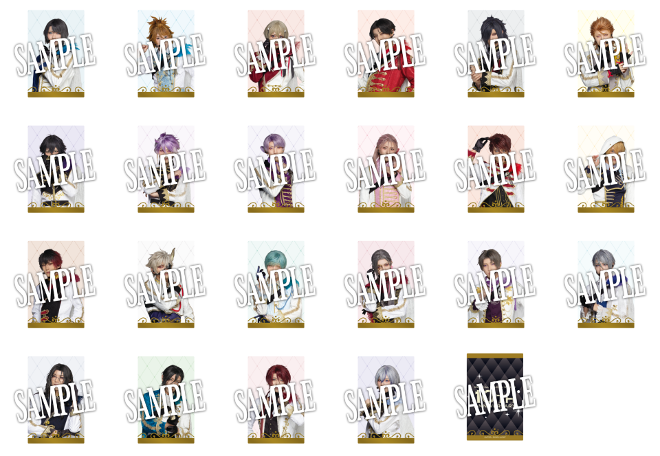 【目出度歌誉花舞 十周年祝賀祭】ランダムふぉとカードB（十周年祝賀祭ver.）全22種