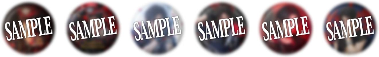 【受注生産】【加州清光 単騎出陣 極】ランダム缶バッジ(ライブver.)