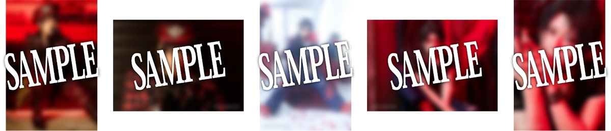 【受注生産】【加州清光 単騎出陣 極】ブロマイド刀剣男士（ライブver.） 5枚セット