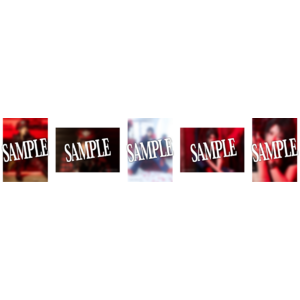 【受注生産】【加州清光 単騎出陣 極】ブロマイド刀剣男士（ライブver.） 5枚セット