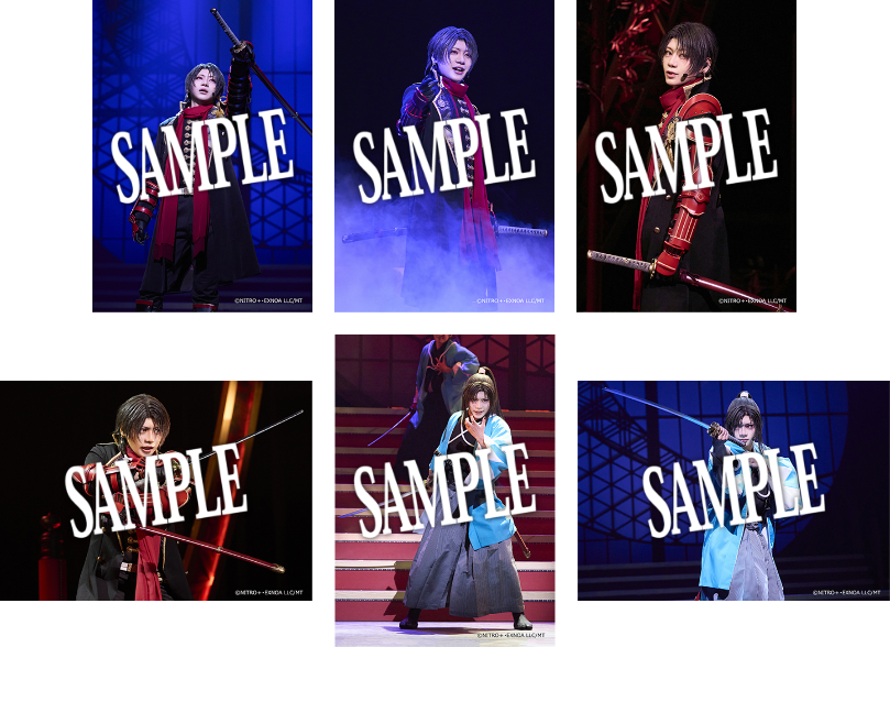 【受注販売】【加州清光 単騎出陣 極】舞台写真ブロマイドセットA